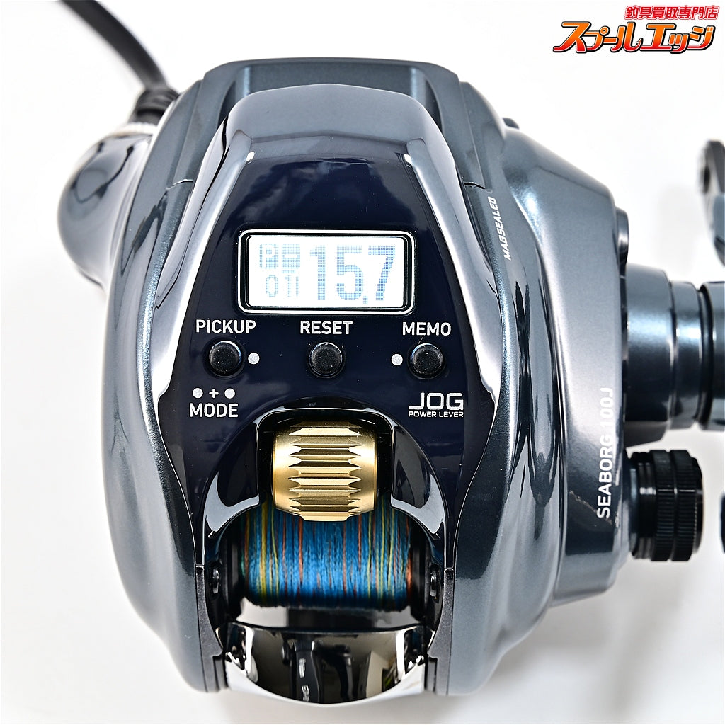 【ダイワ】 24シーボーグ 100J 使用距離7.2km 使用17時間 DAIWA SEABORG