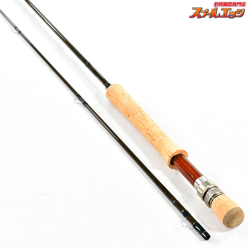 【ダイワ】 ロッホモアZ F918U 9.1ft #8 専用アルミケース付 DAIWA LOCHMOR-Z ヤマメ イワナ アマゴ ニジマス K_191