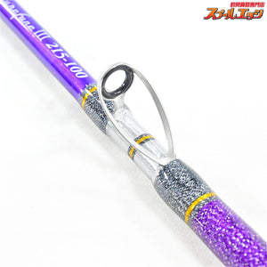 【ゴクスペ】 3代目 無限ピュア船 III 215-100 パープルエディション GOKUSPE MUGEN-PURE FUNE Purple Edition マダイ タチウオ ヒラメ K_200
