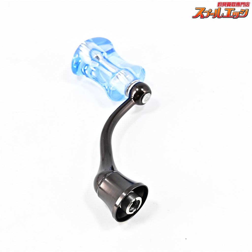 【ダイワ】 45mm純正ハンドル IOSファクトリー アクリスタII ブルー Aタイプ ソルト対応ノブ装着 DAIWA IOS FACTORY