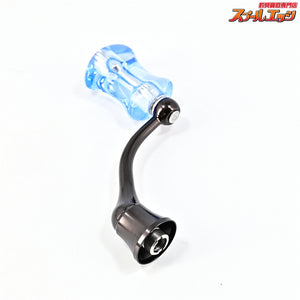 【ダイワ】 45mm純正ハンドル IOSファクトリー アクリスタII ブルー Aタイプ ソルト対応ノブ装着 DAIWA IOS FACTORY