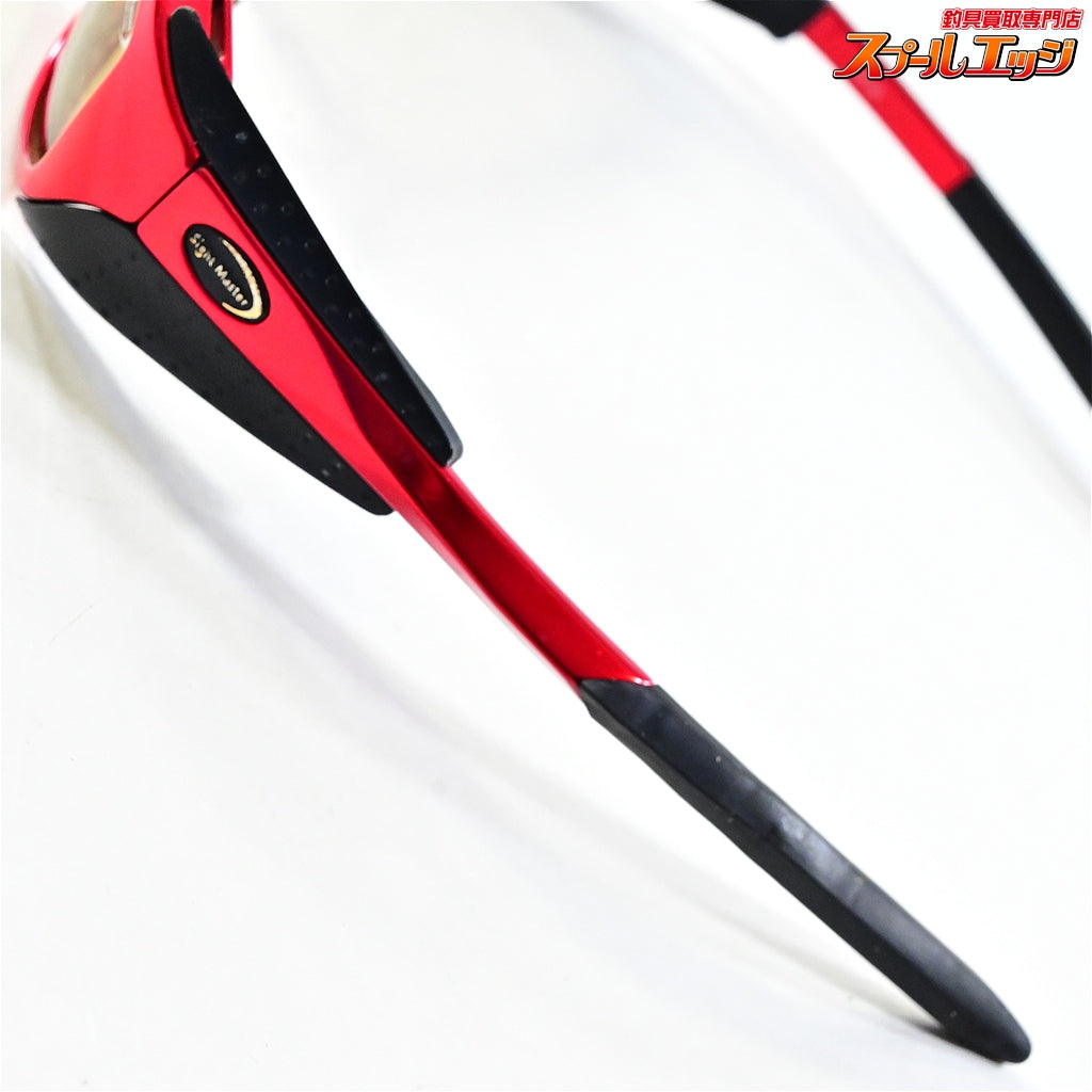 【サイトマスター】 ウルティモ メタリックレッド 限定モデル イーズグリーン タレックス偏光サングラス Sight Master ULTIMO METALLIC BLUE TALEX K_060