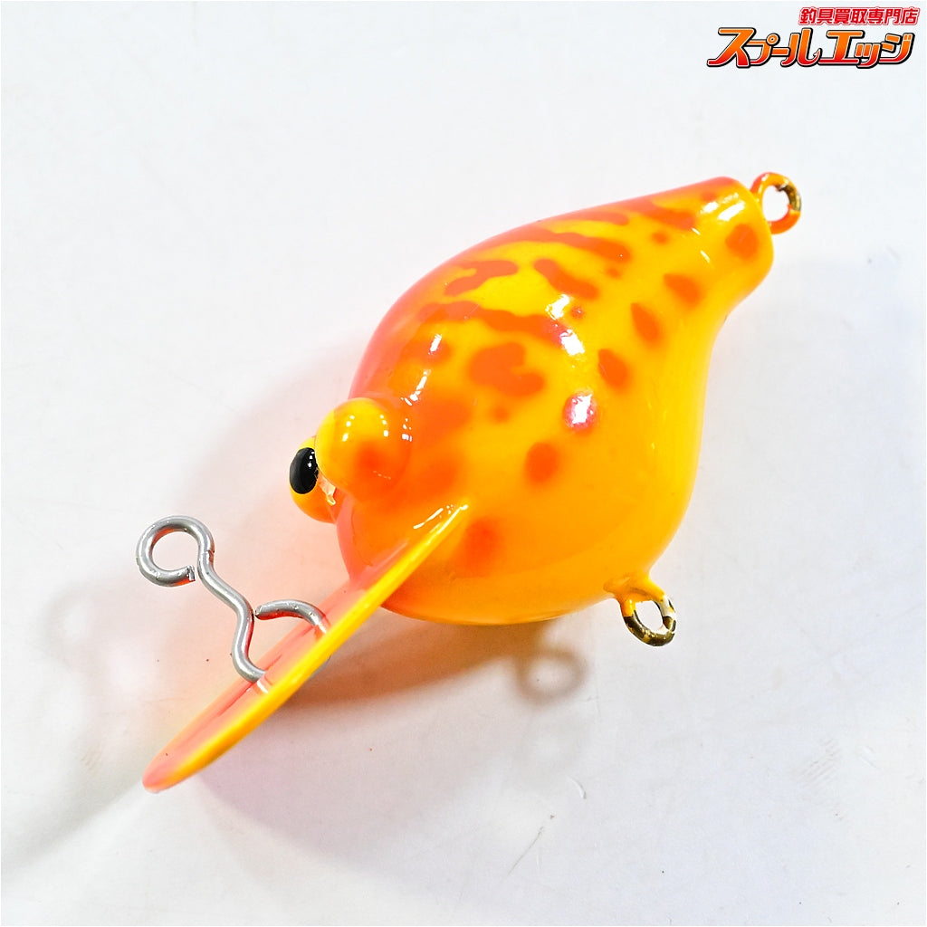 【バルサ50】 オリジナル ディープ オレンジコーチ 西岡サイン入り BALSA Deep 淡水用ルアー K_060
