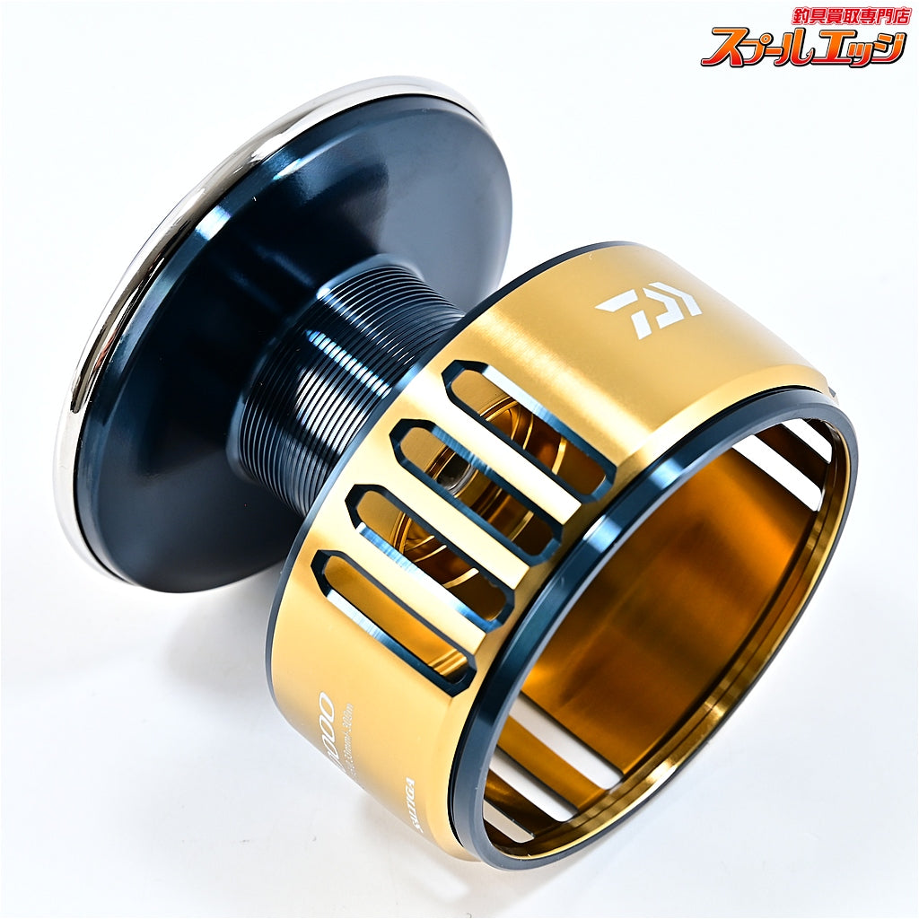 【ダイワxSLPワークス】 25ソルティガ 10000 スプール ゴールド・ネイビーブルー DAIWAxSLP-WORKS SPOOL