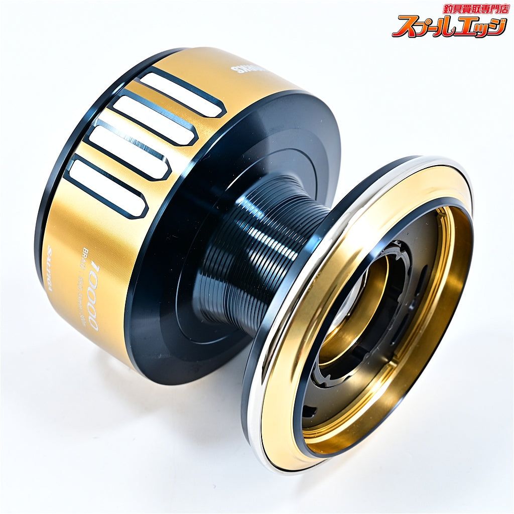 【ダイワxSLPワークス】 25ソルティガ 10000 スプール ゴールド・ネイビーブルー DAIWAxSLP-WORKS SPOOL