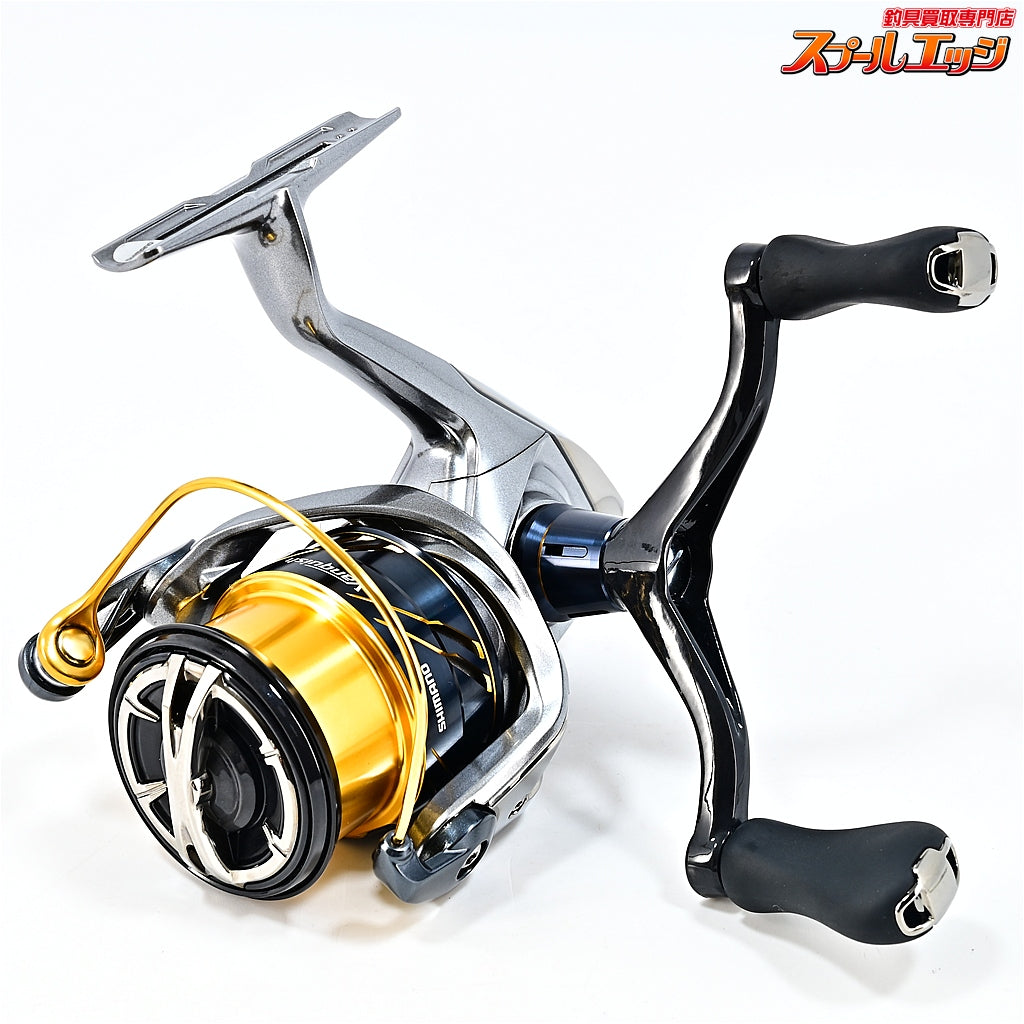 【シマノ】 16ヴァンキッシュ C3000HG C3000Sスプール&C3000HGSDH純正ハンドル90mm装着 外箱C3000HGSDH付 SHIMANO Vanquish