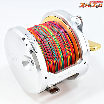 【シマノ】 13タリカ 50II 未使用PEラインよつあみウルトラダイニーマ15号500m装着 SHIMANO TALICA