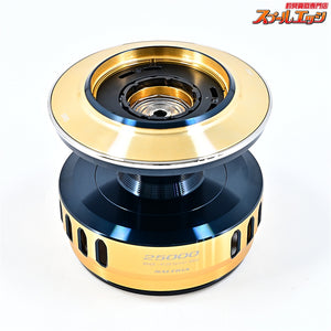 【ダイワxSLPワークス】 DRD25000SPL スプール ゴールド/ネイビーブルー 25ソルティガ用 DAIWAxSLP-WORKS SALTIGA