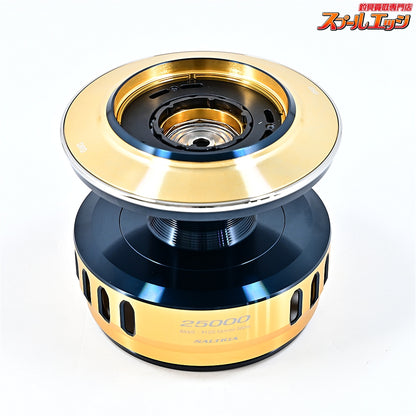 【ダイワxSLPワークス】 DRD25000SPL スプール ゴールド/ネイビーブルー 25ソルティガ用 DAIWAxSLP-WORKS SALTIGA