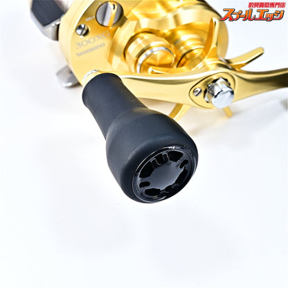 【シマノ】 23カルカッタコンクエストMD 300XG 51mmロングハンドル&丸型ハンドルノブ装着 SHIMANO CALCUTTA CONQUEST