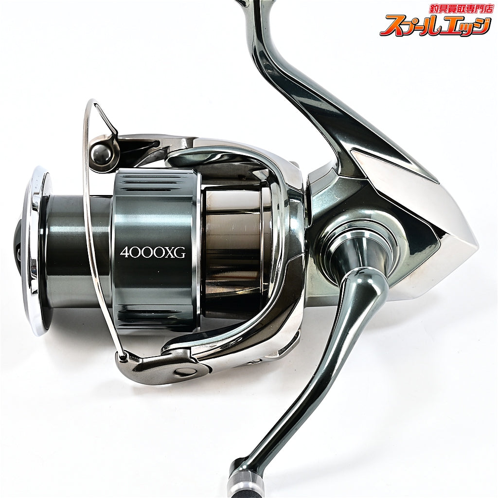 【シマノ】 22ステラ 4000XG 14ステラ4000XG純正ハンドルノブ装着 SHIMANO STELLA