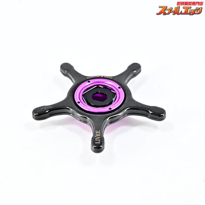 【リブレ】 カスタムドラグ イージーカスタムカラー ブラック&パープル シマノ13mm用 LIVRE CUSTOM DRAG