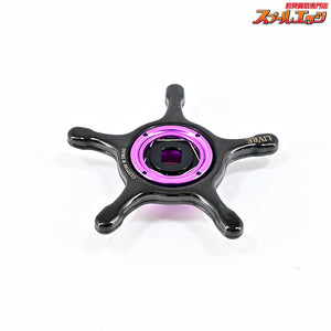 【リブレ】 カスタムドラグ イージーカスタムカラー ブラック&パープル シマノ13mm用 LIVRE CUSTOM DRAG