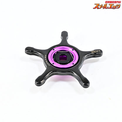 【リブレ】 カスタムドラグ イージーカスタムカラー ブラック&パープル シマノ13mm用 LIVRE CUSTOM DRAG