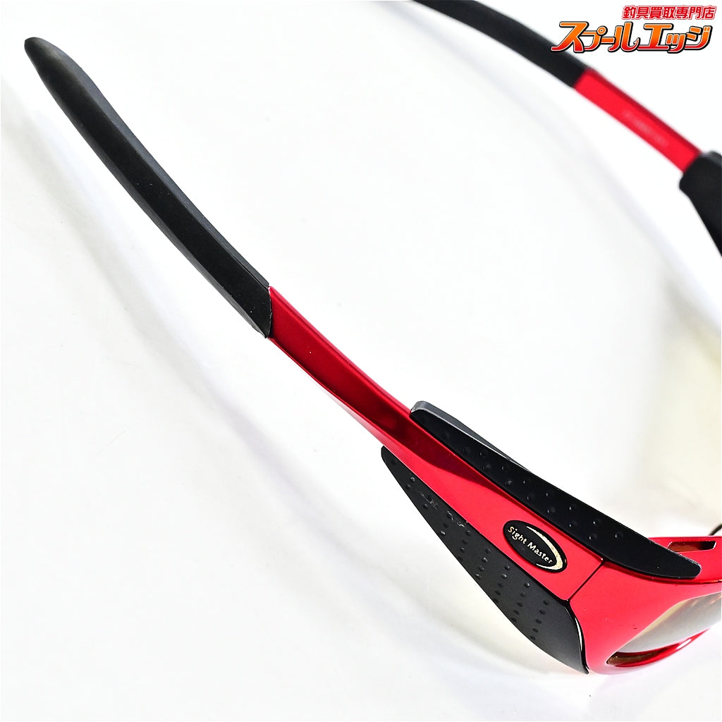 【サイトマスター】 ウルティモ メタリックレッド 限定モデル イーズグリーン タレックス偏光サングラス Sight Master ULTIMO METALLIC BLUE TALEX K_060