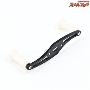 【アベイル】 T4S 80mm ストレートハンドル ブラック アブ/ダイワ用 内径8x5mm カスタムハンドルノブ装着 Avail