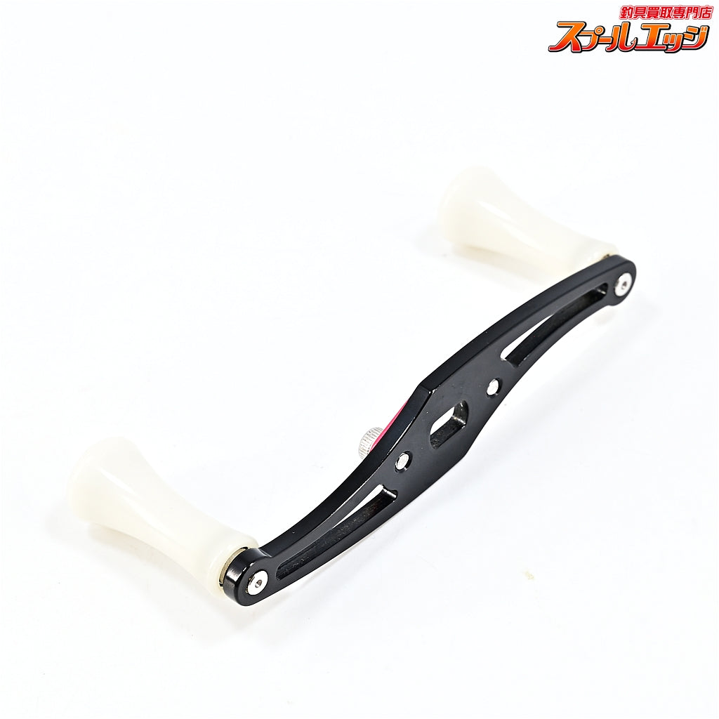【アベイル】 T4S 80mm ストレートハンドル ブラック アブ/ダイワ用 内径8x5mm カスタムハンドルノブ装着 Avail