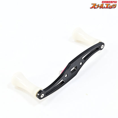 【アベイル】 T4S 80mm ストレートハンドル ブラック アブ/ダイワ用 内径8x5mm カスタムハンドルノブ装着 Avail