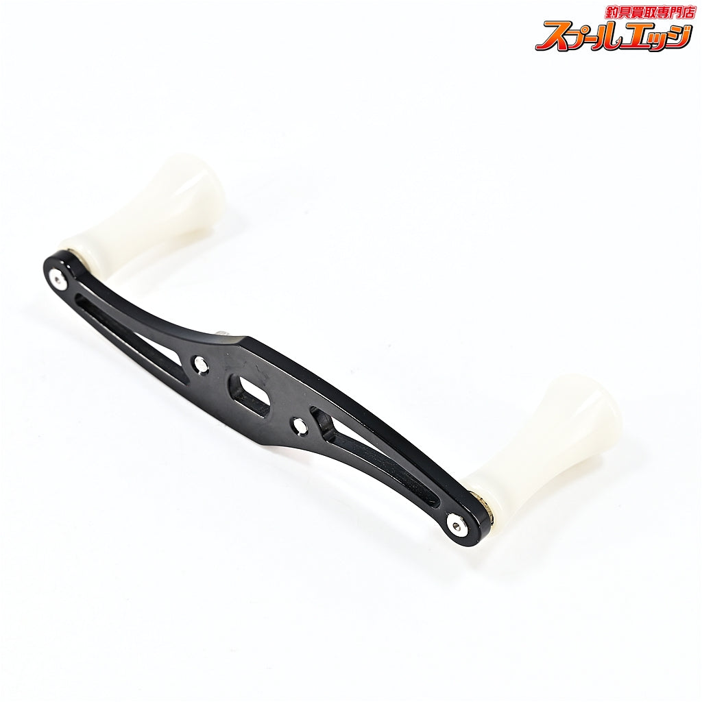【アベイル】 T4S 80mm ストレートハンドル ブラック アブ/ダイワ用 内径8x5mm カスタムハンドルノブ装着 Avail