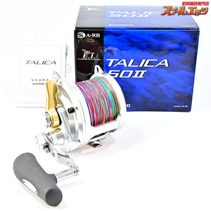 【シマノ】 13タリカ 50II 未使用PEラインよつあみパワーハンター 15号500m装着 SHMANO TALICA