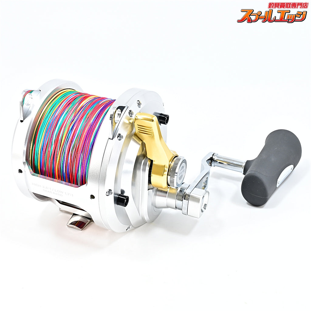 【シマノ】 13タリカ 50II 未使用PEラインよつあみパワーハンター 15号500m装着 SHMANO TALICA