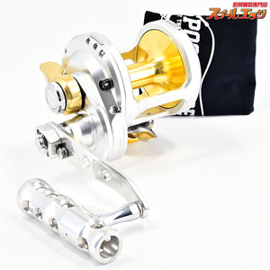 【シマノ】 タリカ 25II 剛樹パワーハンドル130mmカーブタイプシルバー装着 SHIMANO TALICA