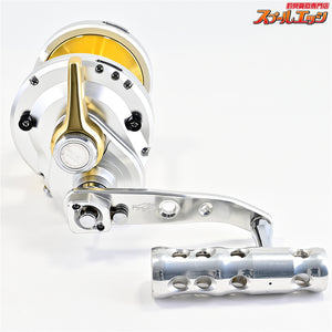 【シマノ】 タリカ 25II 剛樹パワーハンドル130mmカーブタイプシルバー装着 SHIMANO TALICA