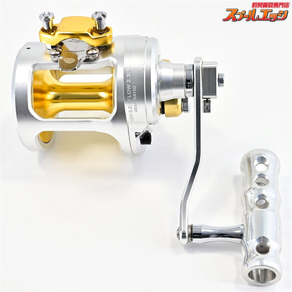 【シマノ】 タリカ 25II 剛樹パワーハンドル130mmカーブタイプシルバー装着 SHIMANO TALICA