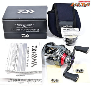 【ダイワ】 19スティーズ CT SV TW 700XHL SLPW RCS SV700S G1スプール&KTFハンドルベースカバー装着 アルカス/KTFベアリング DAIWA STEEZ