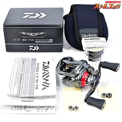 【ダイワ】 19スティーズ CT SV TW 700XHL SLPW RCS SV700S G1スプール&KTFハンドルベースカバー装着 アルカス/KTFベアリング DAIWA STEEZ