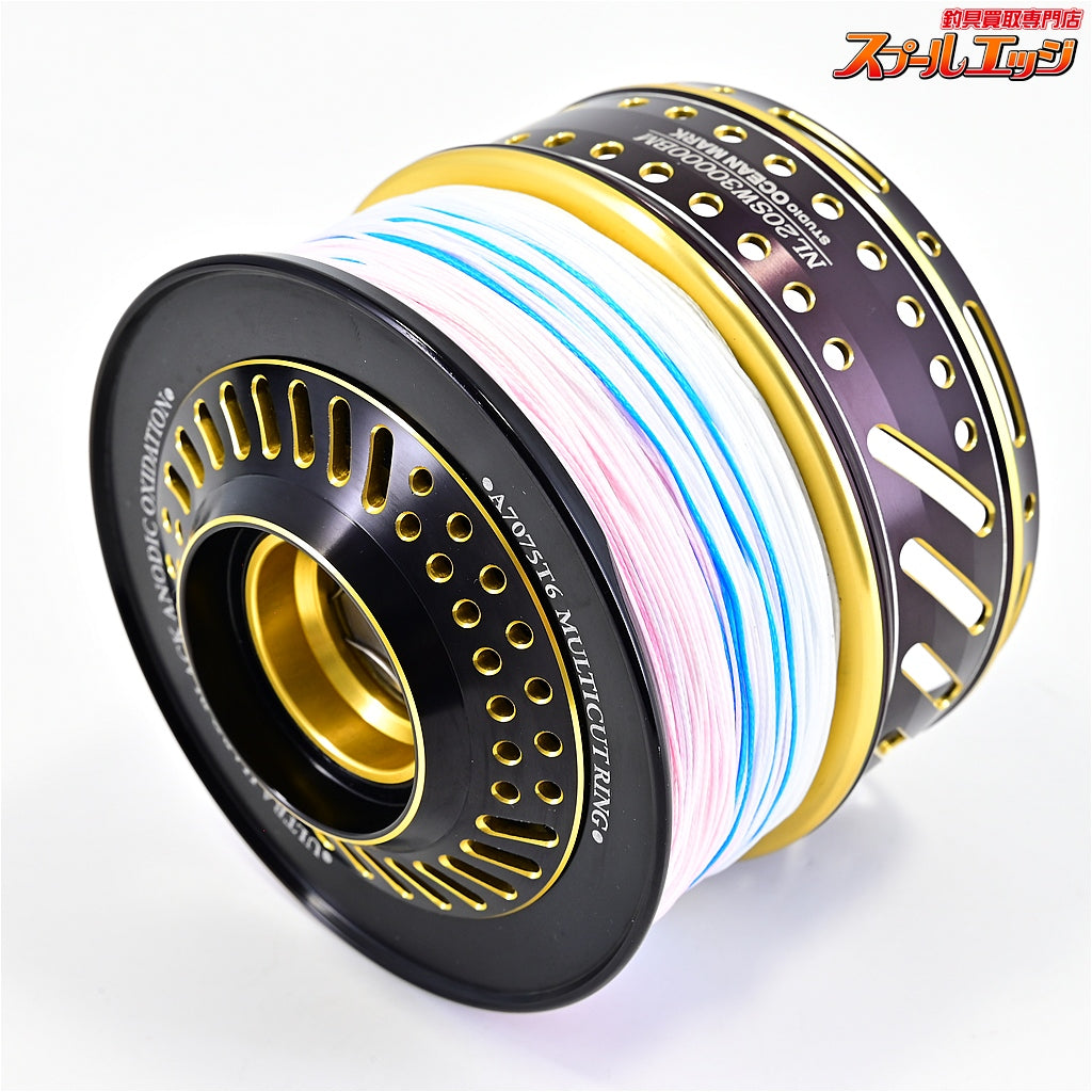 【スタジオオーシャンマーク】 ノーリミッツ NL 20SW30000BM カスタムスプール ブラックダークゴールド STUDIO OCEAN MARK NO LIMITS