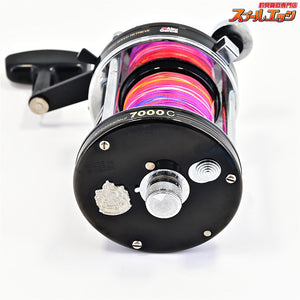 【アブガルシアxエビス】 アンバサダー 7000C ブラック 2スピード FN.81-2 86-87 実釣未使用品 Abu GArcia EBISU Ambassadeur