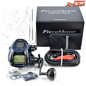 【シマノ】 22フォースマスター 3000 使用距離80.2km 使用229時間 SHIMANO FOURCE MASTER