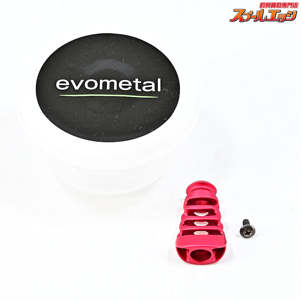 【エヴォメタル】 メタノブボーン I型シェイプ レッド evometal METAKNOB BONE