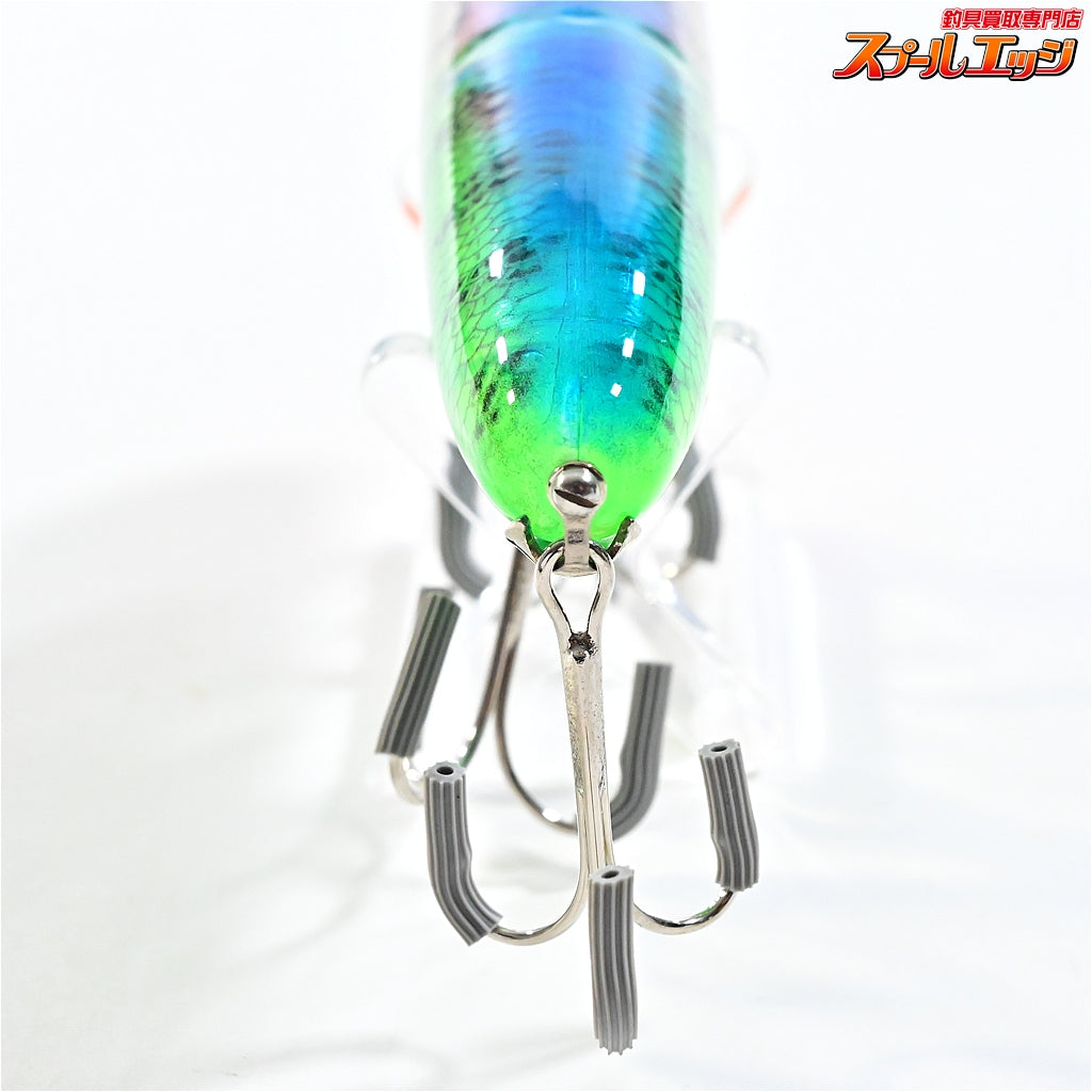 【レトロム】 ジャッティングジョー ライトブルー&グリーン 前山ベース トップウォーター RETROM MAEYAMA BASE Jutting joe K_060