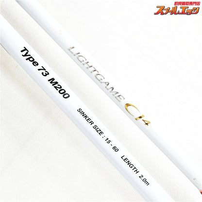 【シマノ】 ライトゲーム CI4 タイプ73 M200 SHIMANO LIGHT GAME TYPE-73 アジ イサキ タチウオ K_209