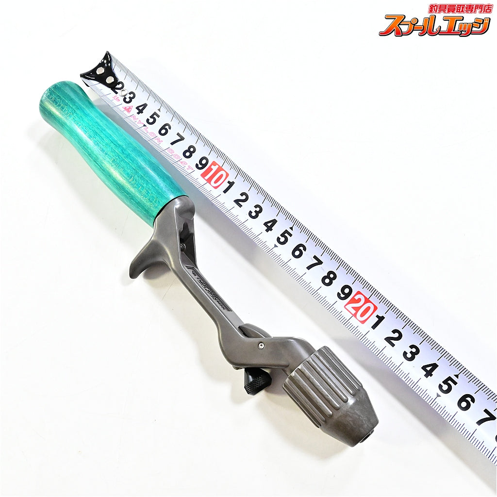 【ブライトリバー】 チャッカーグリップ アンティークメタル シングルハンドル スタビライズドウッド BRIGHT-LIVER CHUCKER GRIP K_060