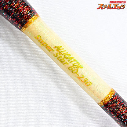 店頭受取のみ【アリゲーター】 スーパースター 60-230 ホワイト ALLIGATOR Super Star マダイ ヒラメ ワラサ K_300