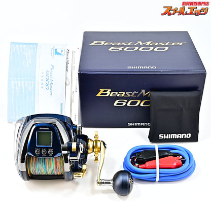 【シマノ】 19ビーストマスター 6000 使用距離9.1km 使用59時間 SHIMANO BEAST MASTER
