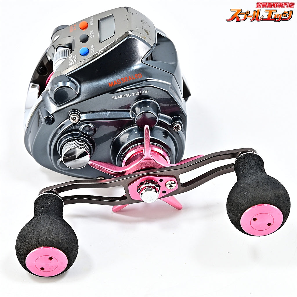 【ダイワ】 16シーボーグ 200J-DH 使用距離18.2km 使用66時間 DAIWA SEABORG