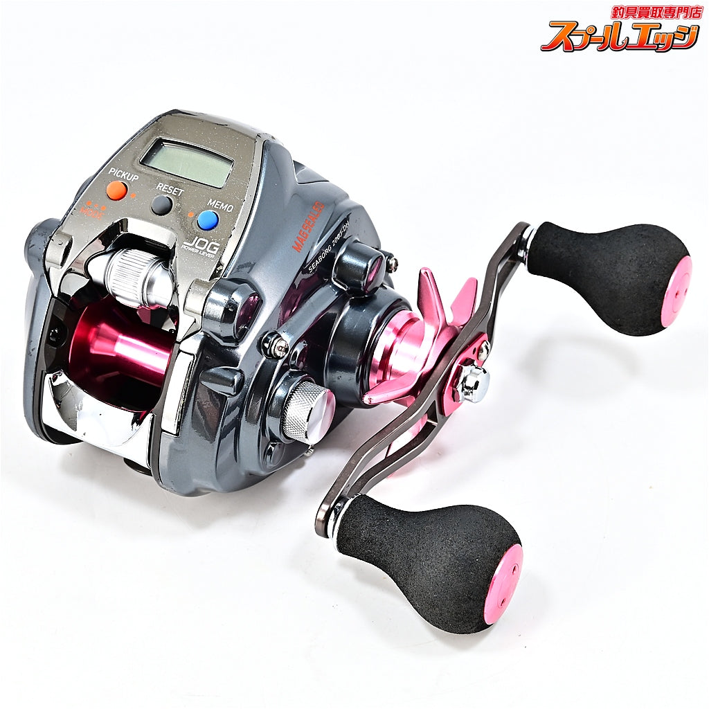 【ダイワ】 16シーボーグ 200J-DH 使用距離18.2km 使用66時間 DAIWA SEABORG