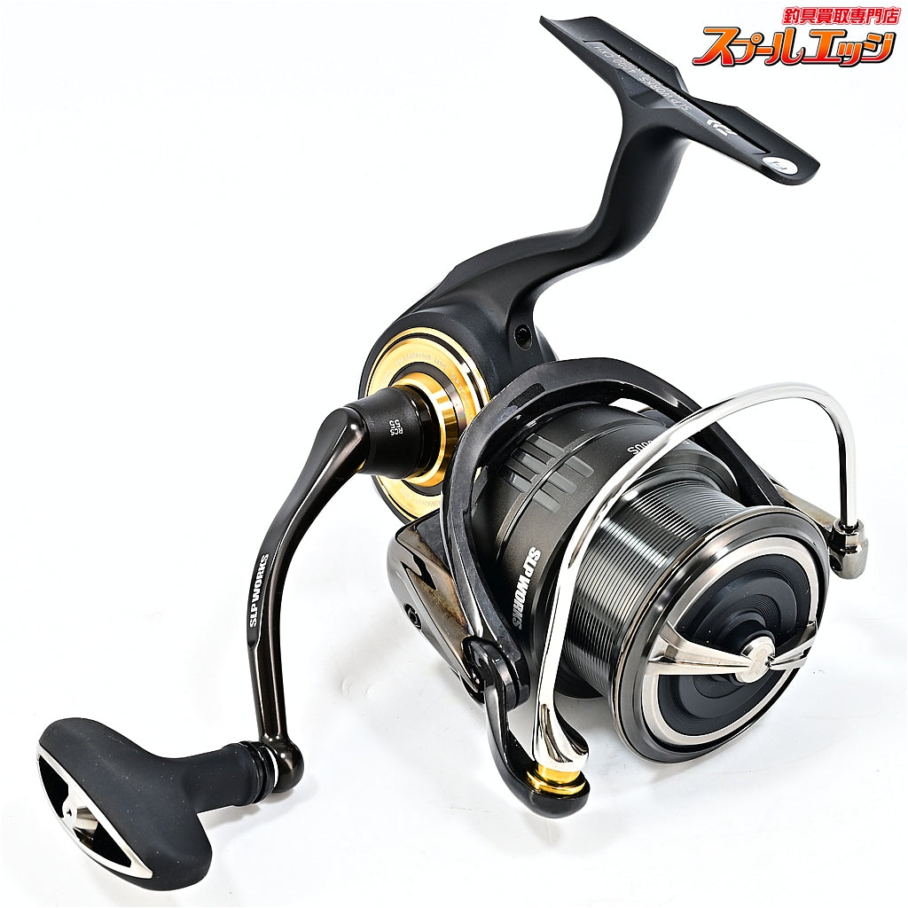 【ダイワxSLPワークス】 19セルテート カスタムボディ LT 4000-CXH SLPWEX LTブラックスプール2&55mmMCブラックハンドル&RCSハイグリップTシェイプノブ装着 DAIWAxSLP-WORKS CERTATE CUSTOM BODY