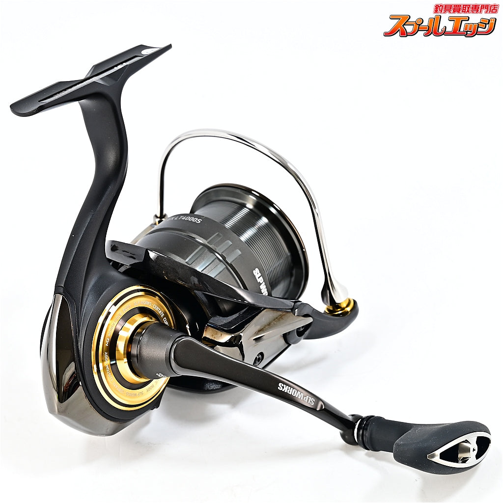 【ダイワxSLPワークス】 19セルテート カスタムボディ LT 4000-CXH SLPWEX LTブラックスプール2&55mmMCブラックハンドル&RCSハイグリップTシェイプノブ装着 DAIWAxSLP-WORKS CERTATE CUSTOM BODY