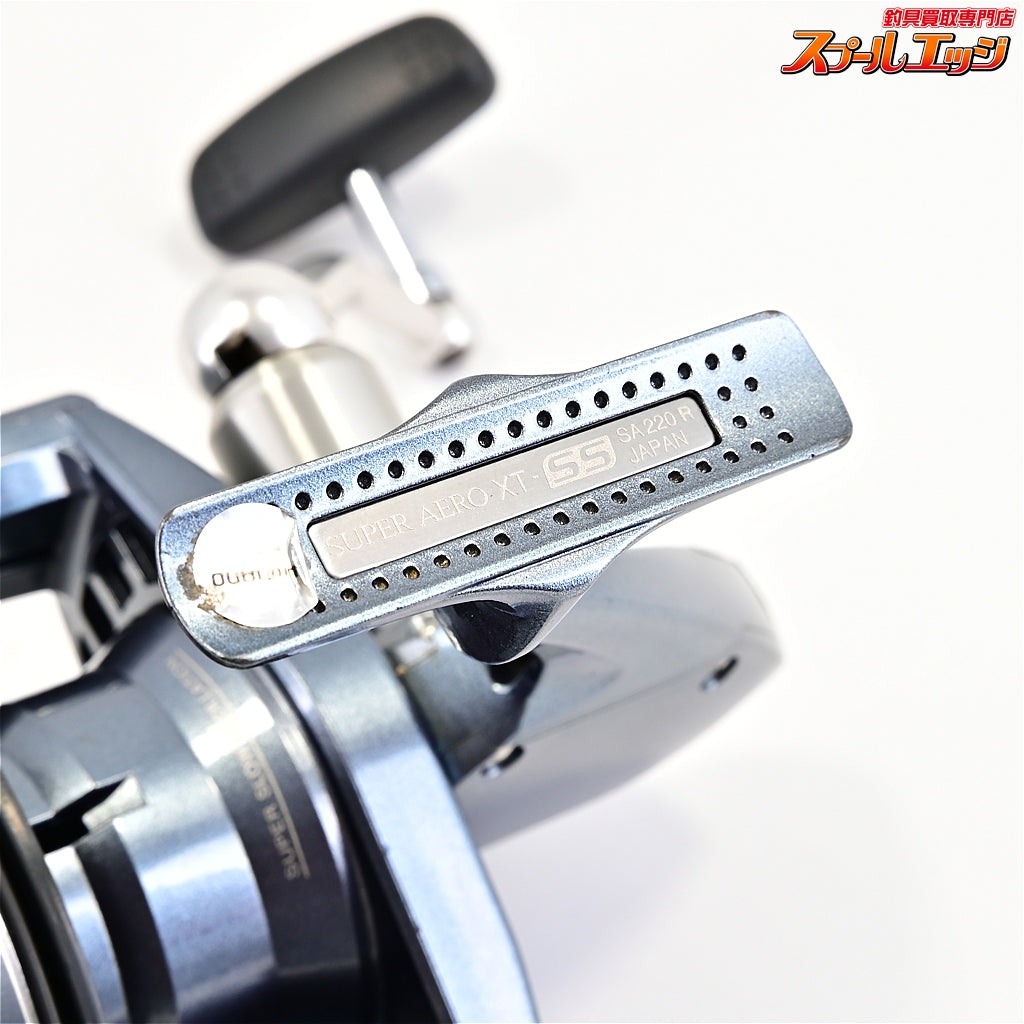 【シマノ】 02スーパーエアロ XT-SS 極細仕様 右巻 1.5号用装着 2号用替スプール付 SHIMANO SUPER AERO