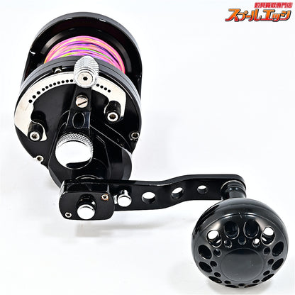 【アベット】 ラプター MXL6/4-MC SN#MXL6/4MCR-26786 ブラック カスタムハンドルノブ装着 AVET REEL