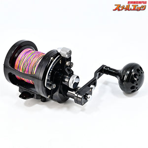 【アベット】 ラプター MXL6/4-MC SN#MXL6/4MCR-26786 ブラック カスタムハンドルノブ装着 AVET REEL