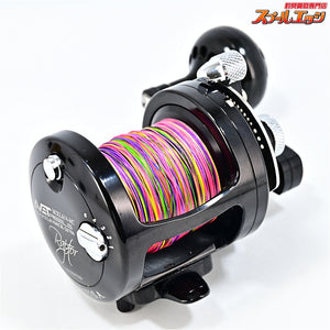 【アベット】 ラプター MXL6/4-MC SN#MXL6/4MCR-26786 ブラック カスタムハンドルノブ装着 AVET REEL