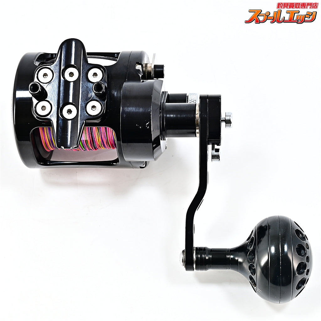 【アベット】 ラプター MXL6/4-MC SN#MXL6/4MCR-26786 ブラック カスタムハンドルノブ装着 AVET REEL