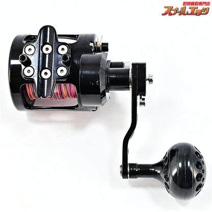 【アベット】 ラプター MXL6/4-MC SN#MXL6/4MCR-26786 ブラック カスタムハンドルノブ装着 AVET REEL
