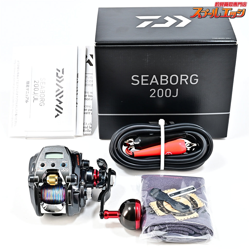 【ダイワ】 19シーボーグ 200J 使用距離3.1km 使用8時間 DAIWA SEABORG